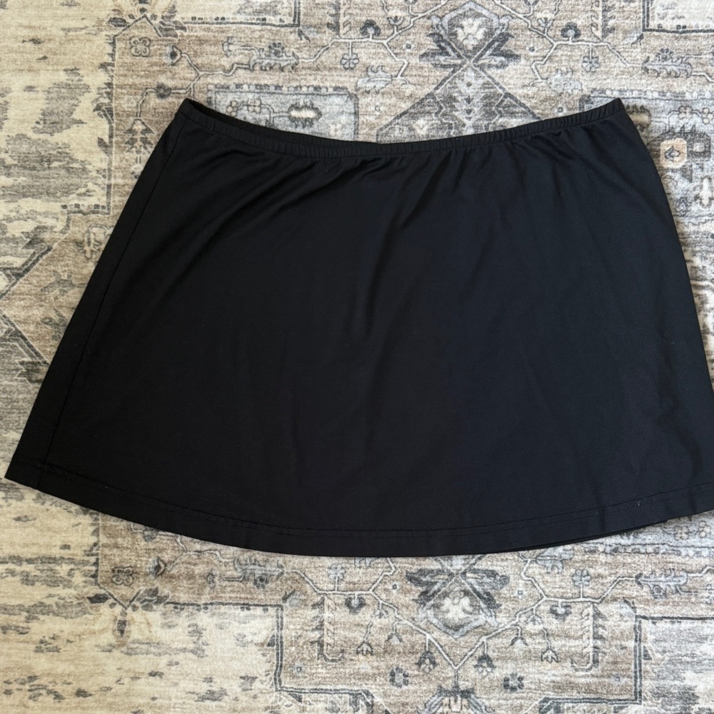 Tennis pickleball Black Women's Skirt
